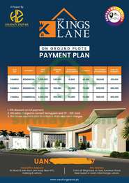 3 Marla Residential Plot For Sale on Installment Plan In New Kings Lane Housing Society Lahore